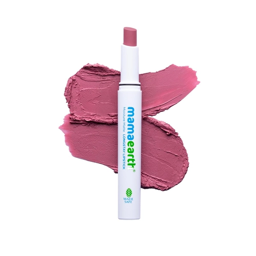 Moisture Matte Longstay Lipstick with Avocado Oil & Vitamin E for 12 Hour Long Stay-01- 2 g-PinkTulip